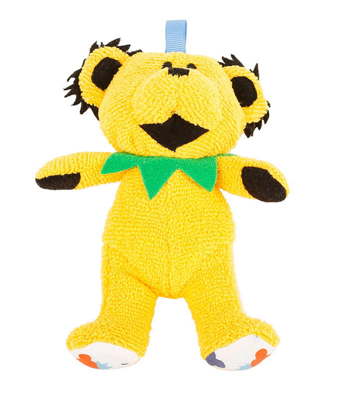 Daphyls Grateful Dead Dancing Bear Interactive Plush Toy /& Rattle for Baby Red