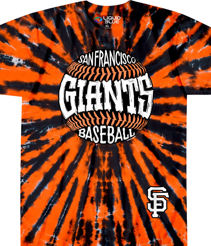 tie dye giants shirt