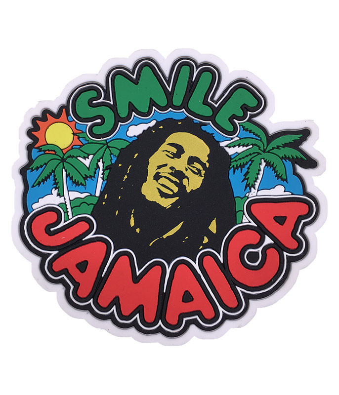 Bob Marley Smile Jamaica Magnet