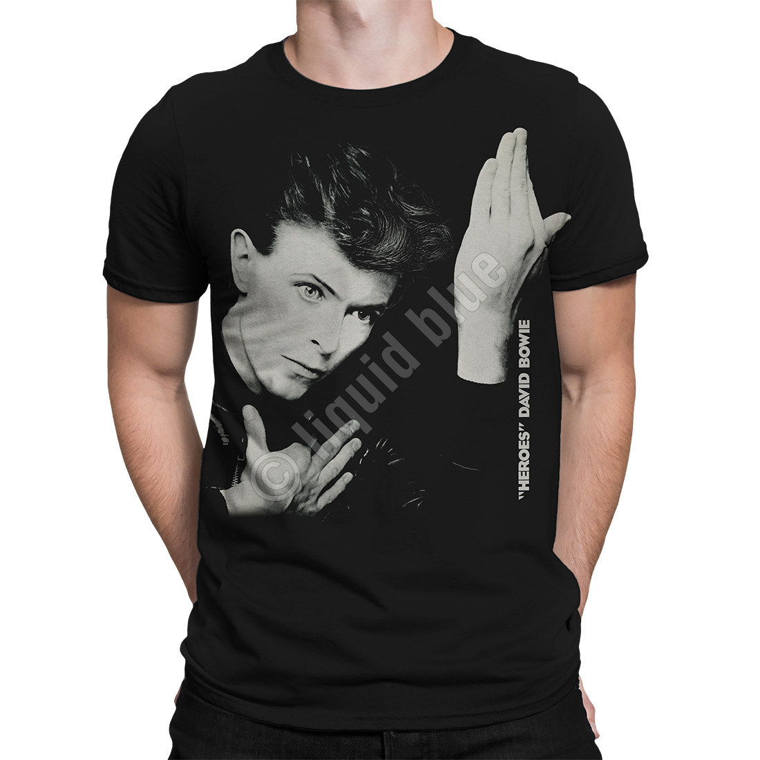 david bowie heroes t shirt