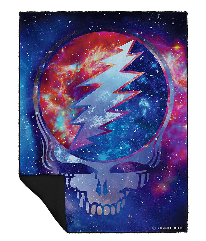 Grateful Dead Cosmic Stealie Fleece Throw Blanket Liquid Blue Magnificent Grateful Dead Throw Blanket Grateful Dead Cosmic Stealie Fleece Throw Blanket Liquid Blue Magnificent Grateful Dead Throw Blanket