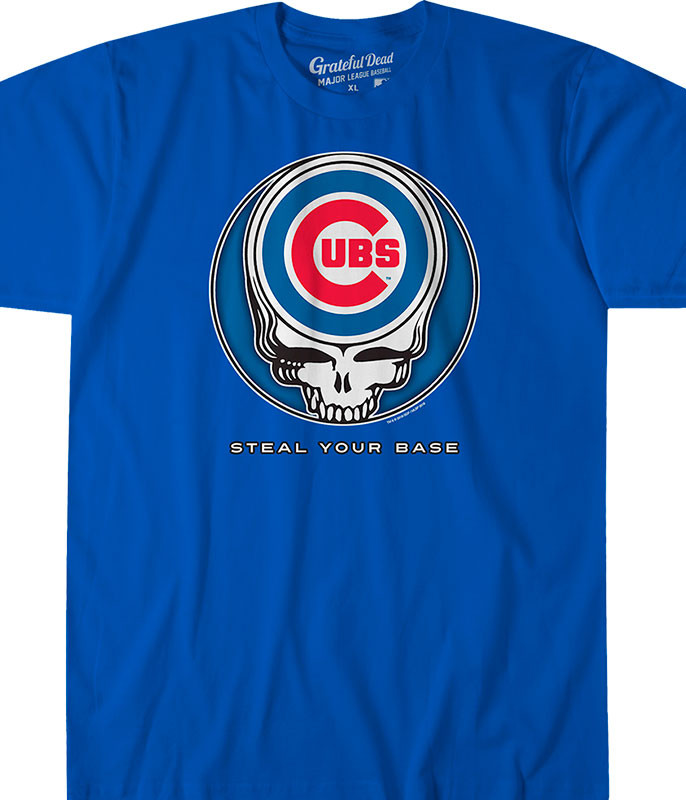 blue cubs shirt