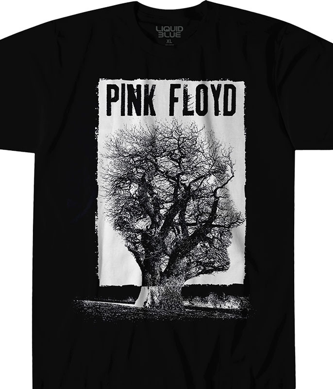 Pink Floyd Half Life Black Poly-Cotton T-Shirt Tee Liquid Blue