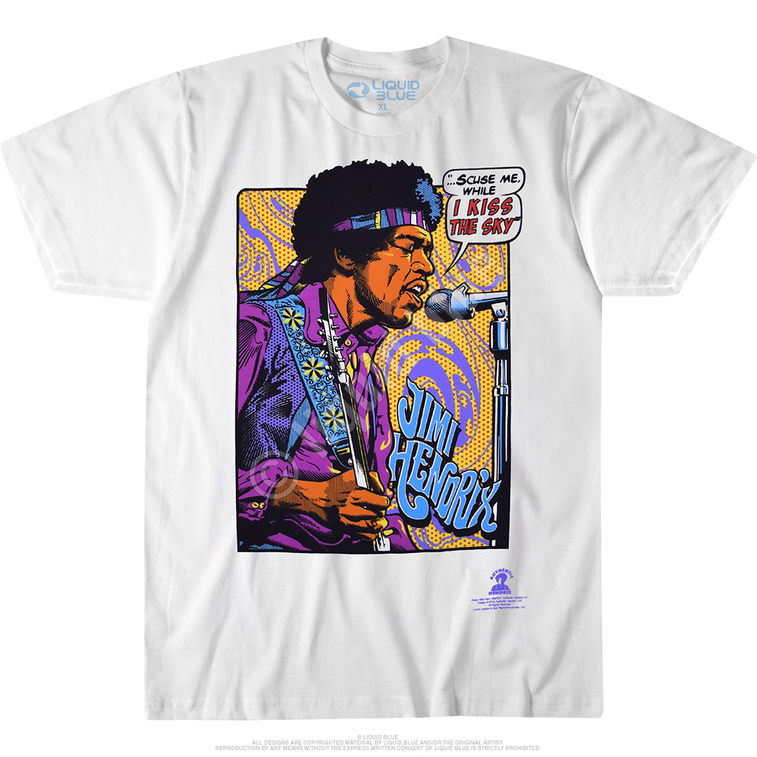hendrix t shirt