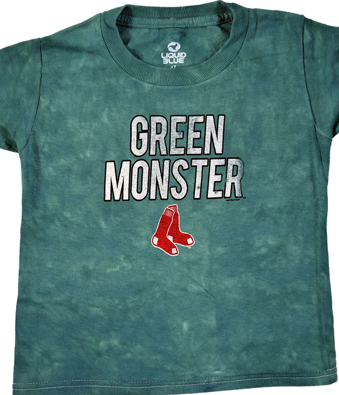 green red sox shirt