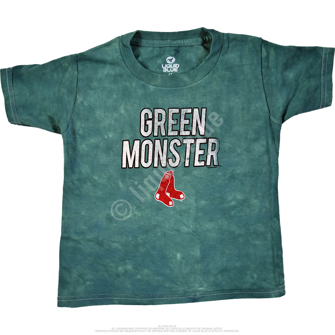 green red sox shirt