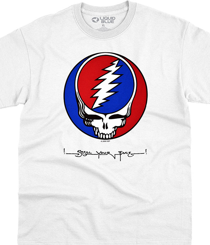 GRATEFUL DEAD T-shirts, Tees, Tie-Dyes, Accessories and Gifts - Liquid Blue