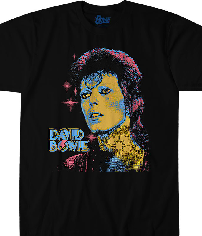 David Bowie Licenced Rock T-Shirt (Medium)