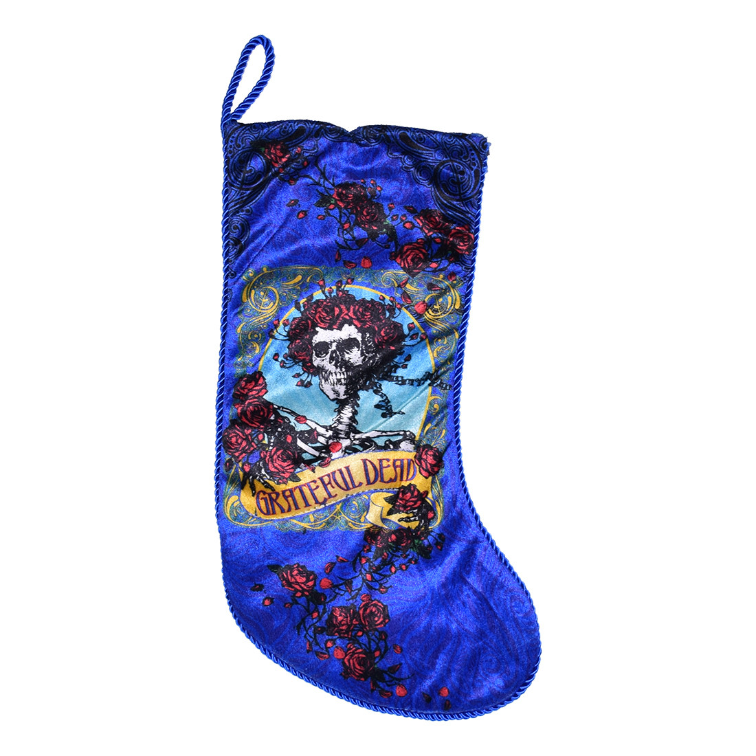 Grateful Dead Bertha Print Stocking Liquid Blue