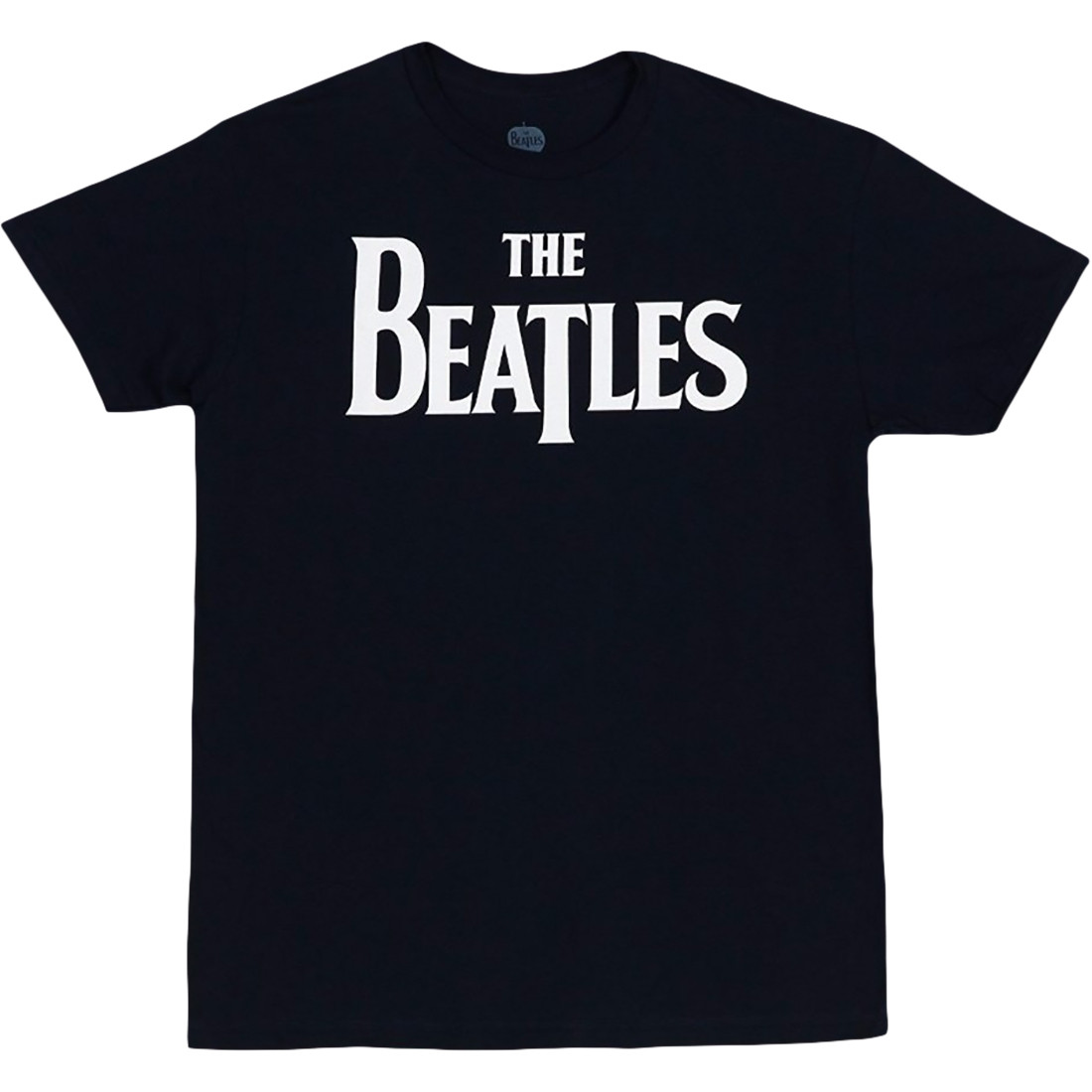 Beatles Logo Black T-Shirt