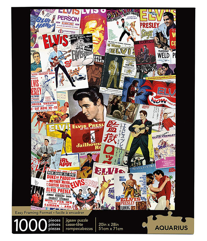 Elvis Presley Movie Poster Puzzle