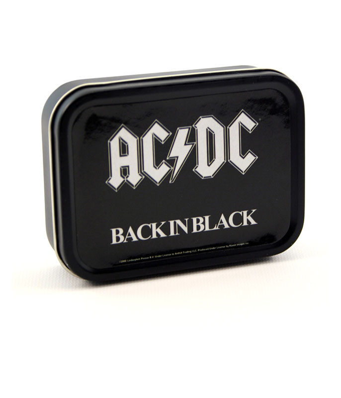 AC/DC Back In Black Stash Tin