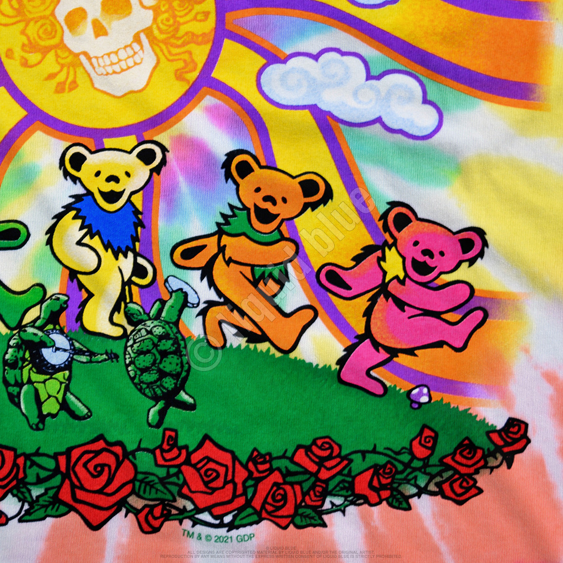 Mens Shirt Loud Originals TAILORED FIT Paint Multicoloured Retro Psychedelic