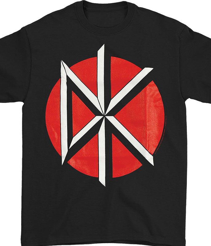 Dead Kennedys Logo Black T-Shirt Tee