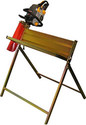 Handy Log Safety Saw Horse with Chainsaw Support