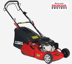 The Cobra RM46SPH Honda Powered Roller Rotary Lawnmower