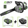 EGO CS1400E  Cordless Chainsaw 56V with 2AH Battery &amp; Charger