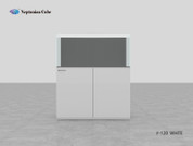  Neptunian Cube F-Series F120 120x55x135cm White