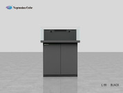 Neptunian Cube L-Series L90 90x75x115cm Black
