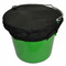The Basic Bucket Top is perfect for everyday use, while trailering or at Shows.  Made with 840 denier waterproof nylon they are tough, attractive and an item everyone that deals with buckets needs!

The Basic Bucket Top comes in 2 sizes.  They fit any shape bucket within their respective sizes.

Available Sizes: Small (8 Quart)  or  Large (5 Gallon)

Available in Black only.