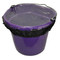 Purple Clear View Bucket Tops are perfect for leaving feeding instructions, identifying which horse gets which feed, etc.  Made with clear plastic and 840 denier sides the Clear View Bucket Top can be marked on with dry erase markers.

Clear View Bucket Tops comes in 2 sizes.  They fit any shape bucket within their respective sizes.

Available Sizes: Small (8 Quart)  or  Large (5 Gallon)