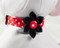 Retro Red Chasin' Tail Flower and matching Collar