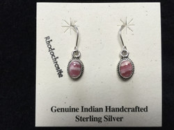Drop Sterling Silver earrings with a beautiful Rhodochrosite Stone are sure to bring a smile.

 

Rhodochrosite is a pink to red manganese carbonate mineral.  It makes a beautiful gemstone that is said to have healing properties such as calming and emotional balance. It is considered a symbol of stability and love and is especially healing for the zodiac signs Virgo and Scorpio.

 

Stone measures approx. 1/4 in long.
