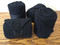 Black Polo Wraps made with durable Polar Fleece to conform to your horses legs during work. 

Measure 5" wide and 8.2' in length.  Set of 4 bandages