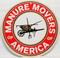 Manure Movers Of America Sign / Round