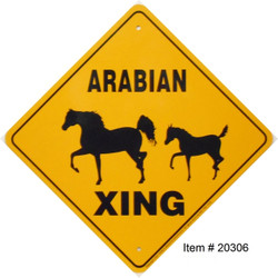 Arabian Xing / 12"x12" / Yellow & Blk