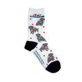 I Love My Dachshund Socks With Red Dachshunds