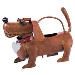 This dachshund watering can is the perfect dachshund gift for the gardener