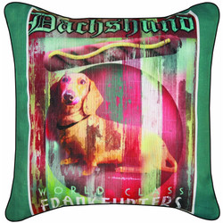 Dachshund Throw Pillow