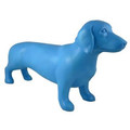 Blue Dachshund Figurine