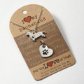 I Love My Dachshund Necklace And Charm Set
