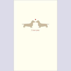 I Ruv (Love) You Valentine/Anytime Card