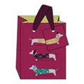 Any Occasion Small Dachshund Print Gift Bag