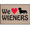 We Heart Wieners Doormat