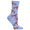 Periwinkle Blue Skating Dachshund Socks