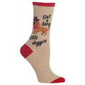 Get Along Little Doggie Dachshund Socks