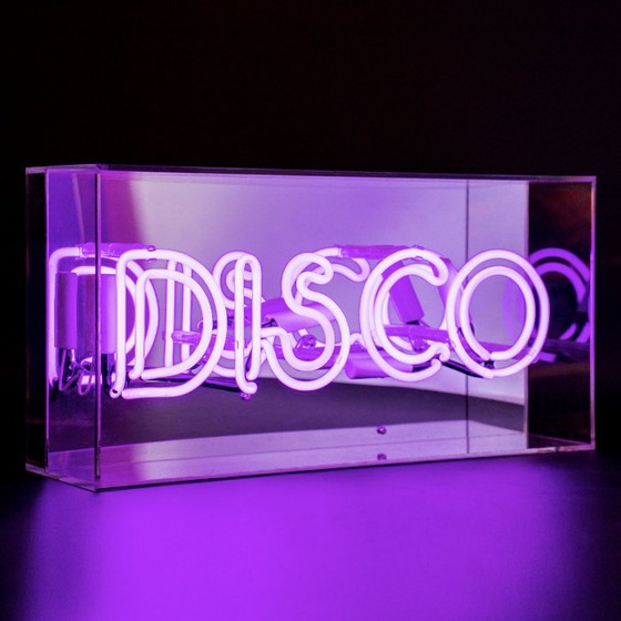 Neon Light Box Disco Maison 24