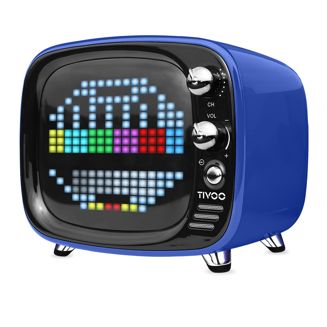 Tivoo Pixel Art Speaker, Blue