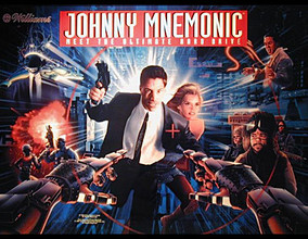 LED Replacement Display for Johnny Mnemonic Pinball Machine