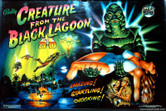 ColorDMD Replacement Display for Creature from the Black Lagoon Pinball Machine