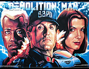 ColorDMD Replacement Display for Demolition Man Pinball Machine