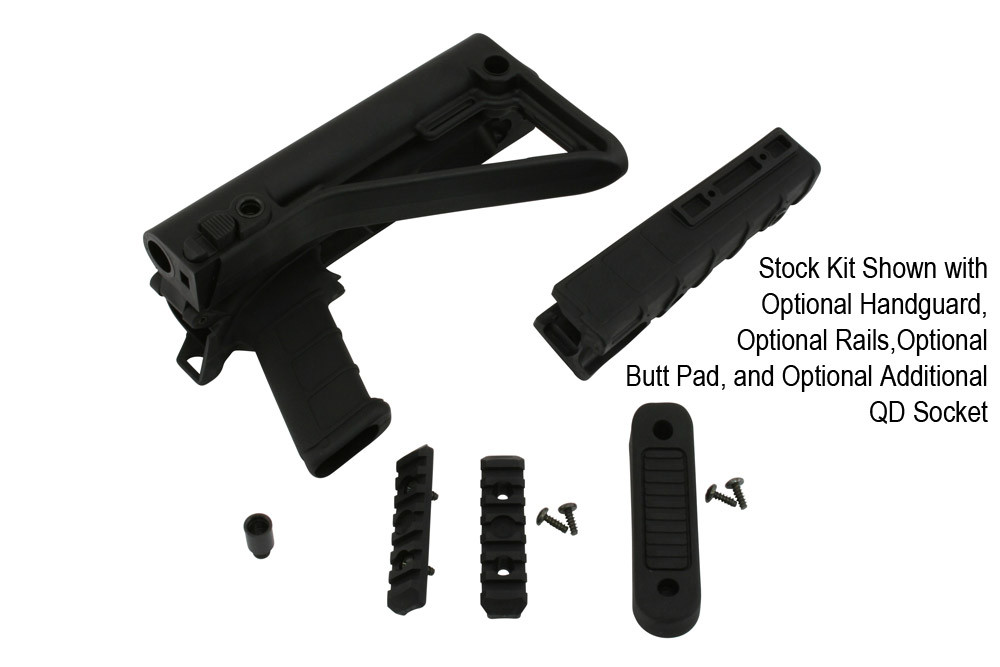 AGP Arms 10/22 Folding Stock Kit Gen2 - AGP Arms, Inc.