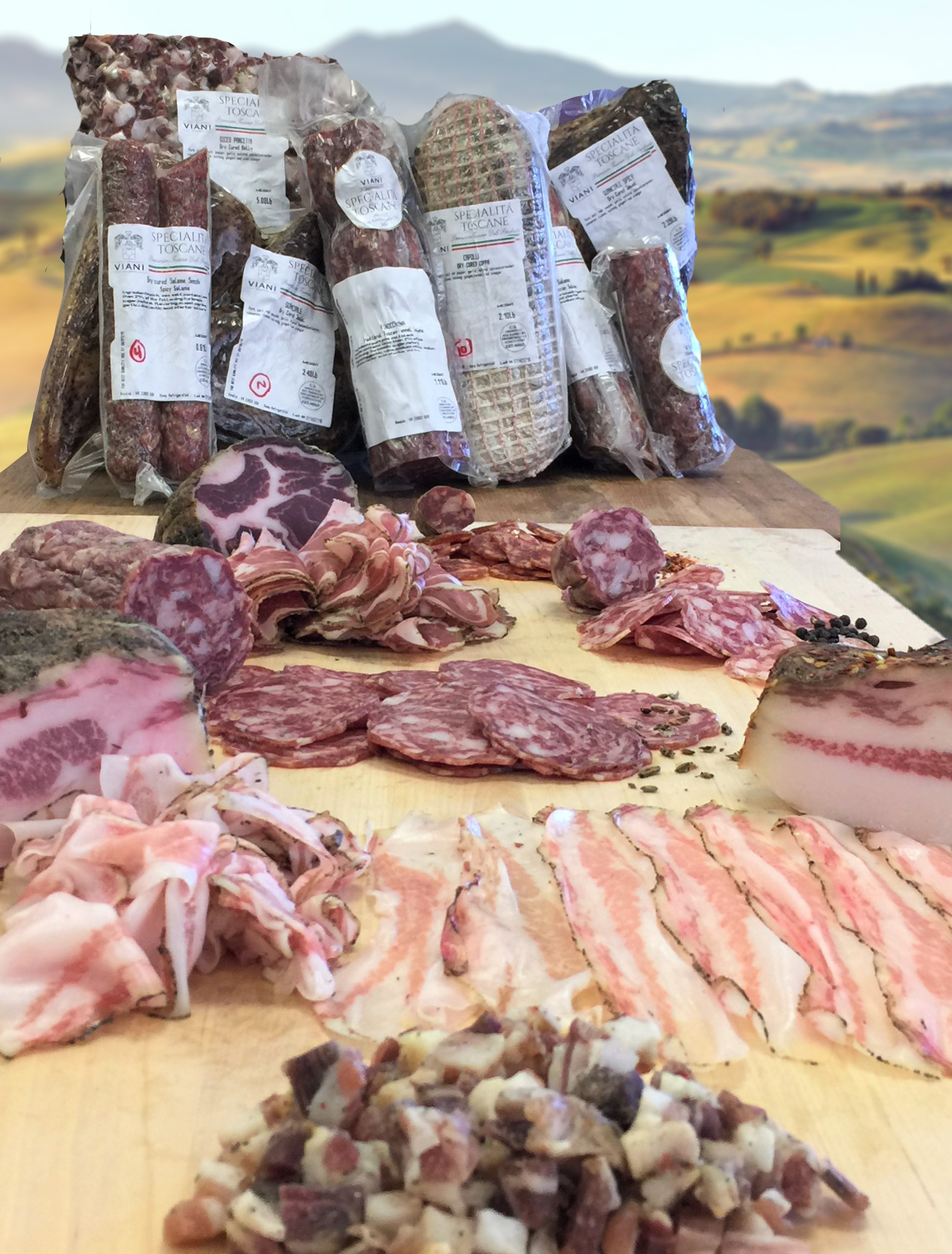 Our Products - Cured Meats - Terra di Siena Salumi - Casa de Case, Inc.