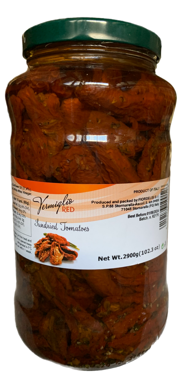 Fiordelisi Italian SunDried Tomatoes in Oil 2.9kg Casa de Case, Inc.