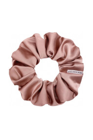 Chelsea King Satin Sleep Scrunchie in Rose Tea