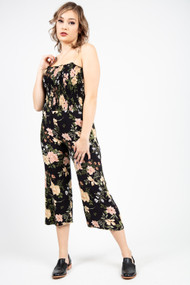 Saltwater Luxe Agusta Jumpsuit in Black